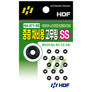 중층 채비용 고무링