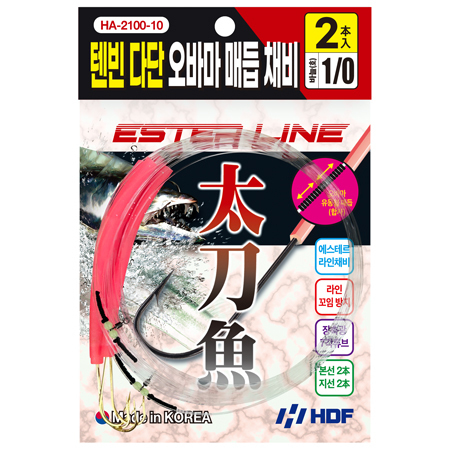 텐빈 다단 오바마 매듭 채비
