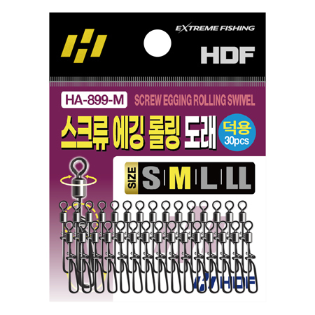 스크류 에깅 롤링 도래 [덕용]