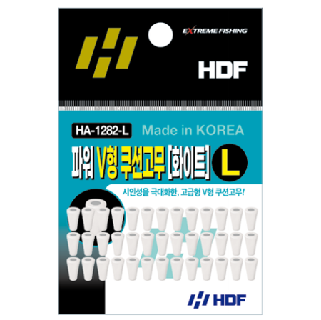 파워 V형 쿠션고무 [화이트]