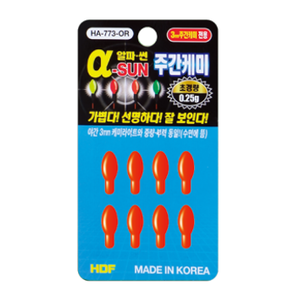 알파썬 주간 케미 3mm