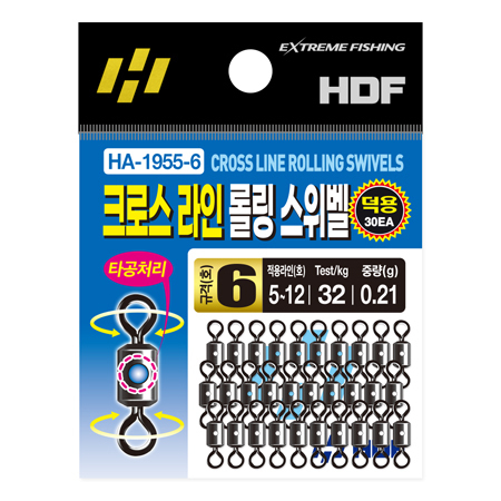 크로스 라인 롤링 스위벨 [덕용]
