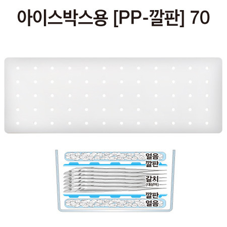아이스박스용 [PP 깔판] 70L