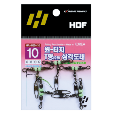 원터치 T형 축광 삼각도래