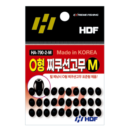 O형 찌쿠션고무
